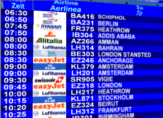 ViewPoint 3D FIDS for airports