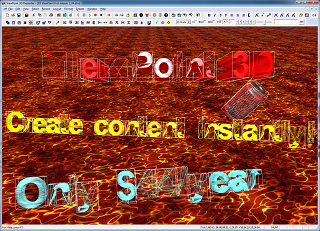 ViewPoint 3D live-data 3D text and photo-realistic models