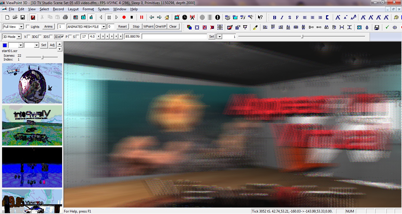 ViewPoint 3D autostereoscopic screen shot