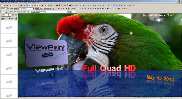 ViewPoint 3D 4K in Real-time