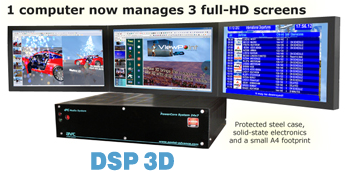 A10 ePC system with 3 screens